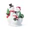 Glitzhome® 10.25" Christmas Resin Snowman Family Table Decor